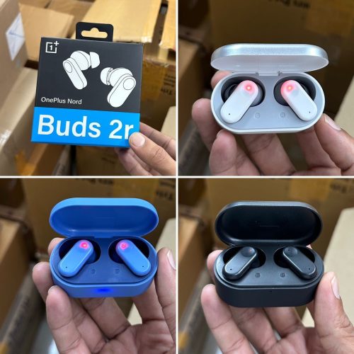 OnePlus Nord Buds 2r in Ear Earbuds with Dual Mic & AI Crystal Clear Call Bluetooth  (Deep Grey, True Wireless)