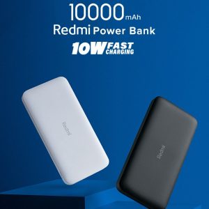 REDMI 10000 mAh 10 W Power Bank  (White, Lithium Polymer, Fast Charging for Mobile)