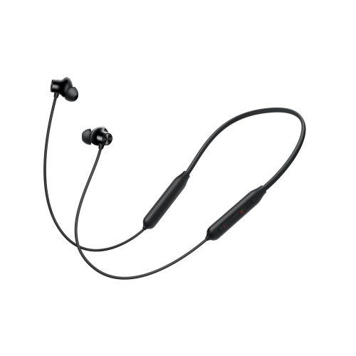 OnePlus Bullets Wireless Z2 ANC Bluetooth in Ear Earphones with Mic, 45dB Hybrid ANC, Bombastic Bass - 12.4 mm Drivers, 10 Mins Charge - 20 Hrs Music, 28 Hrs Battery (Booming Black) - Image 2