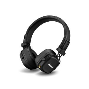Marshall Major IV Wireless Bluetooth On Ear Headphone with Mic (Black)
