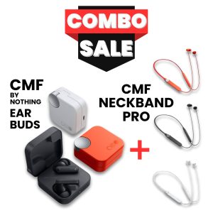 CMF by Nothing Earbuds with CMF Neckband Pro | True Wireless Earbuds & Neckband Combo