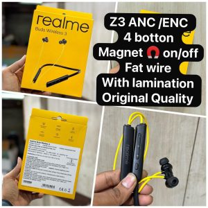 realme Buds Wireless 3 Neo in Ear Bluetooth Neckband with 13.4 Mm Dynamic Bass Boost Driver,Upto 32 Hours Playback,Fast Charge,Ai Enc,45Ms Low Latency,Ip55 Dust&Water Resistannt&Bluetooth V 5.4 Black & Yellow
